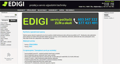 Desktop Screenshot of eshop.edigi.cz