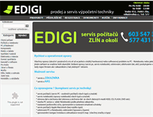 Tablet Screenshot of eshop.edigi.cz